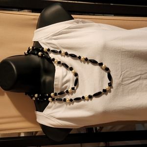 Reduced! Long beaded necklace